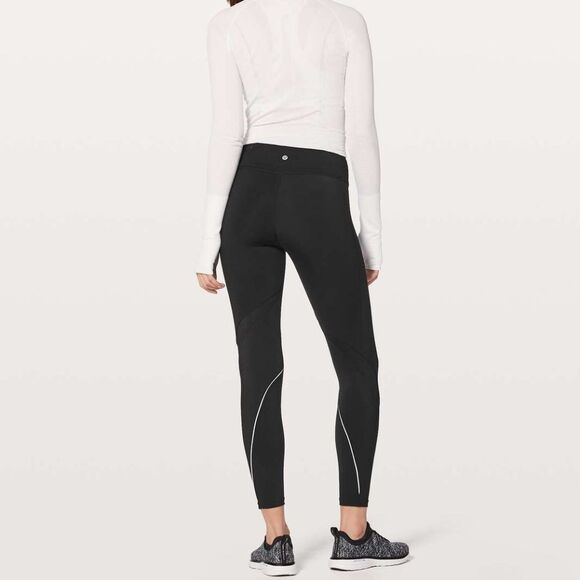 NEW LULULEMON Chasing Miles Tight MR 25" Leggings Nulux Fast Free Size 4 NWOT - Picture 2 of 14